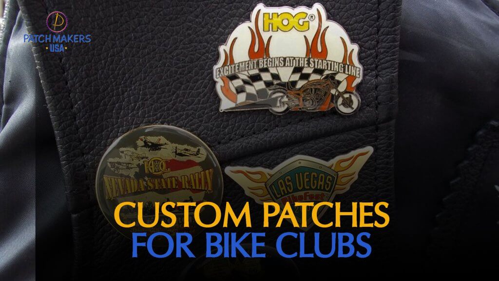 Custom Patches on Biker Jacket